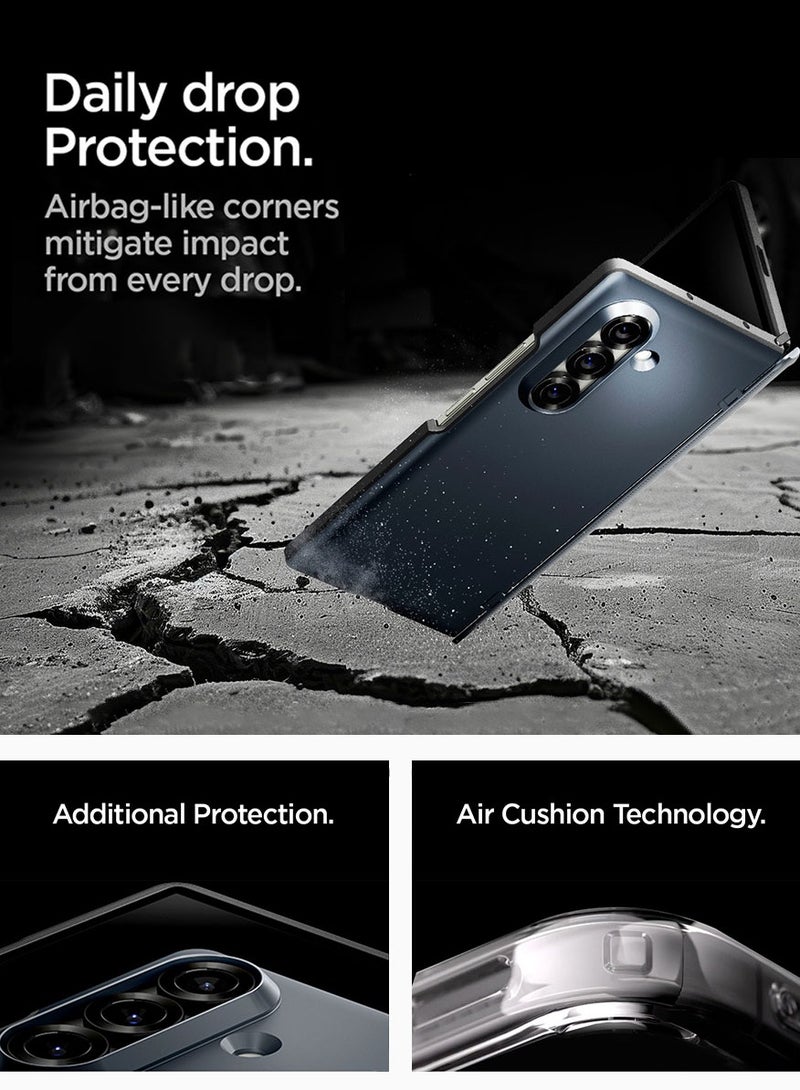 Spigen Slim Armor Pro MagFit Samsung Galaxy Z Fold 7 Case Cover [MagSafe] with Hinge Coverage (2025) - Metal Slate - Image 4