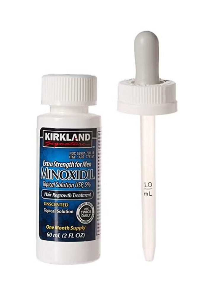 6 bottles of minoxidil 5% hair regrowth treatment 60ml
