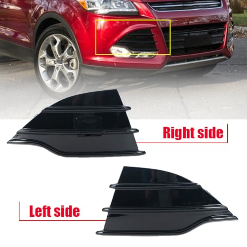 JESYMBX Front Bumper Lower Grill Cover Trim For Ford Kuga Escape 2013-2016 Tow Hook DV45-17K946-B Right - Image 5