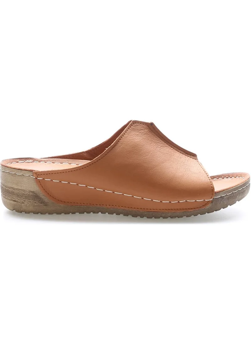 Fast Step Leather Women's Flat Slippers 972ZA223