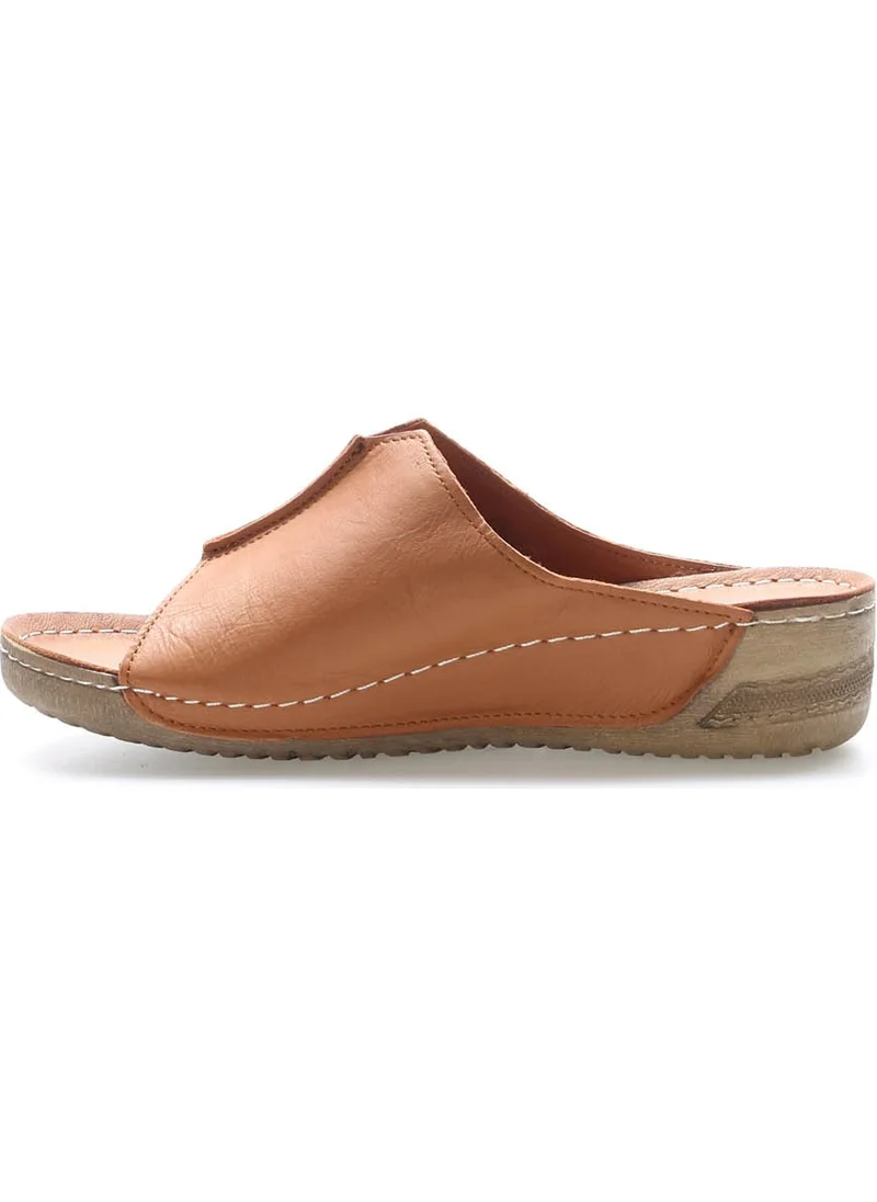 Fast Step Leather Women's Flat Slippers 972ZA223