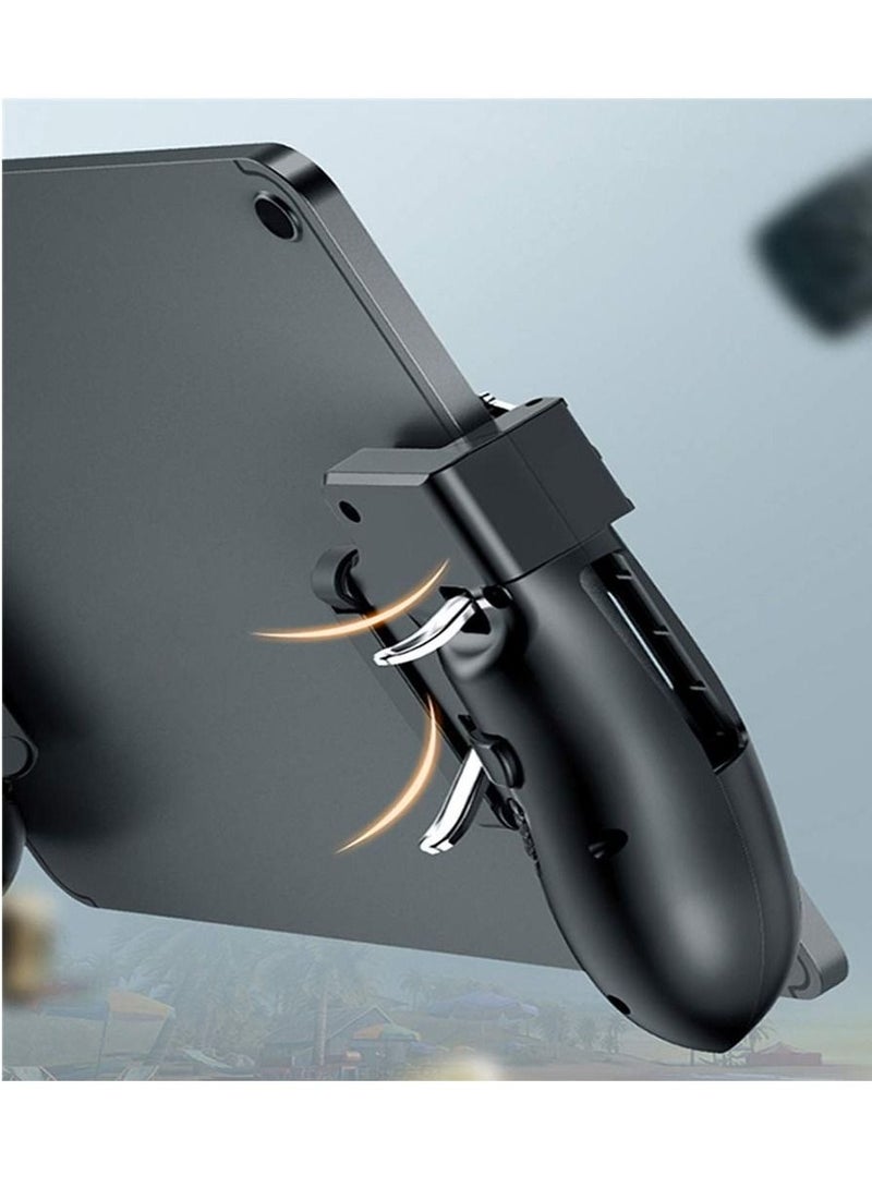 Captaintech Mobile Game Controller for iPad/Tablet  Semiconductor Cooling Gamepad Six Finger Gamepad Aim Button Gamepad for PUBG Fortnite Knives Out Call of Duty - Image 2