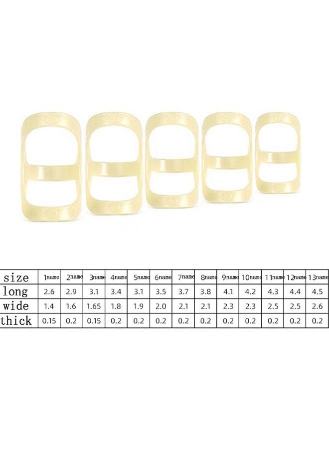 5Pcs Joint Fixator Oval Finger Splints  Sleeves Kit 5 Graduated Trigger Finger Splint for Trigger/Arthritis/Straightening Finger Brace Support for Thumb/Middle/Ring/Index/Pinky (Size 3,4,5,6,7) - Image 4