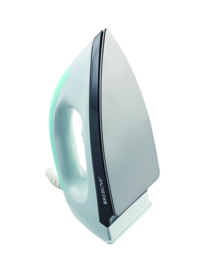 REBUNE Dry Iron, 1100W Power, Non-Stick Soleplate, 5 Temperature Levels, Model RE-3-070 0.09 kg 1100 W RE-3-070 White - Image 2