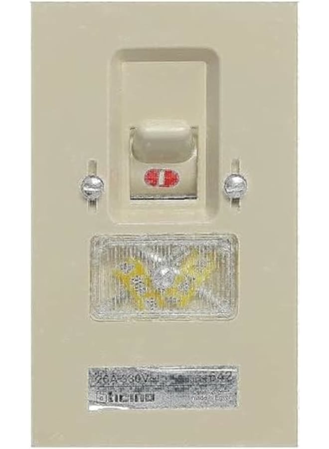 bticino 26 Amp In-Wall Switch - White