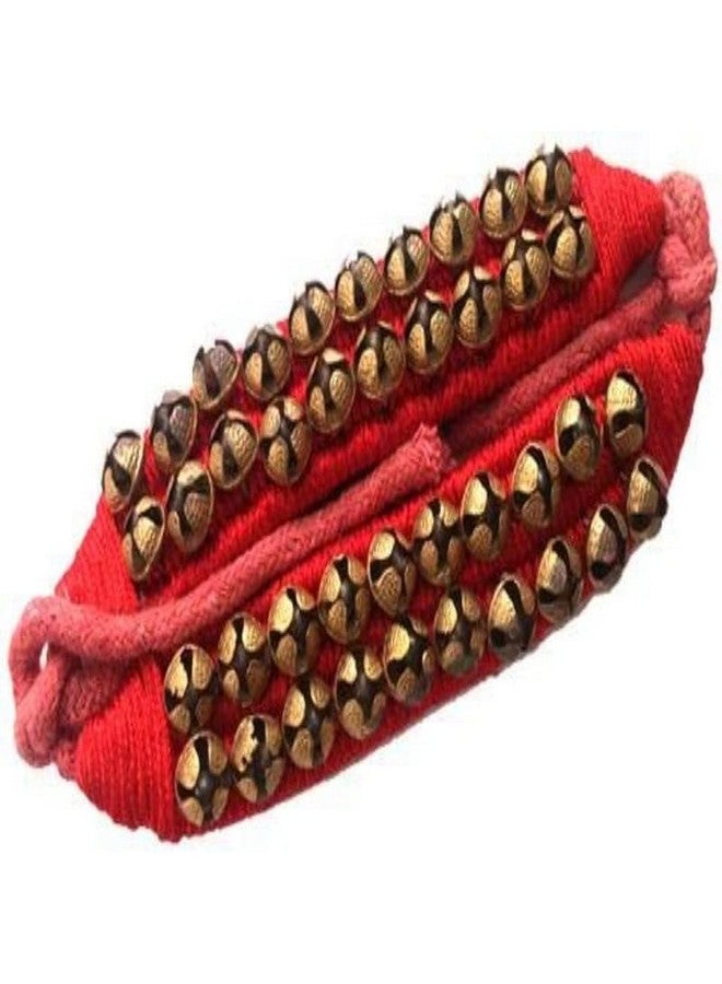 UAPAN MetalCraft Ghungroo Red Pad 2 Line, Ghungru 2 Line Red Pad, Red Pad Ghungroo 2 Line - Image 2