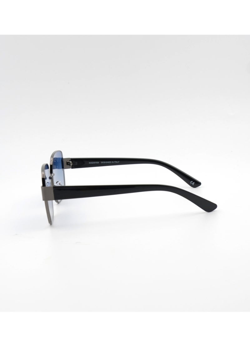 MADEYES Men's UV Protection Sunglasses EE24M223-3 - Gun/Black - Image 3