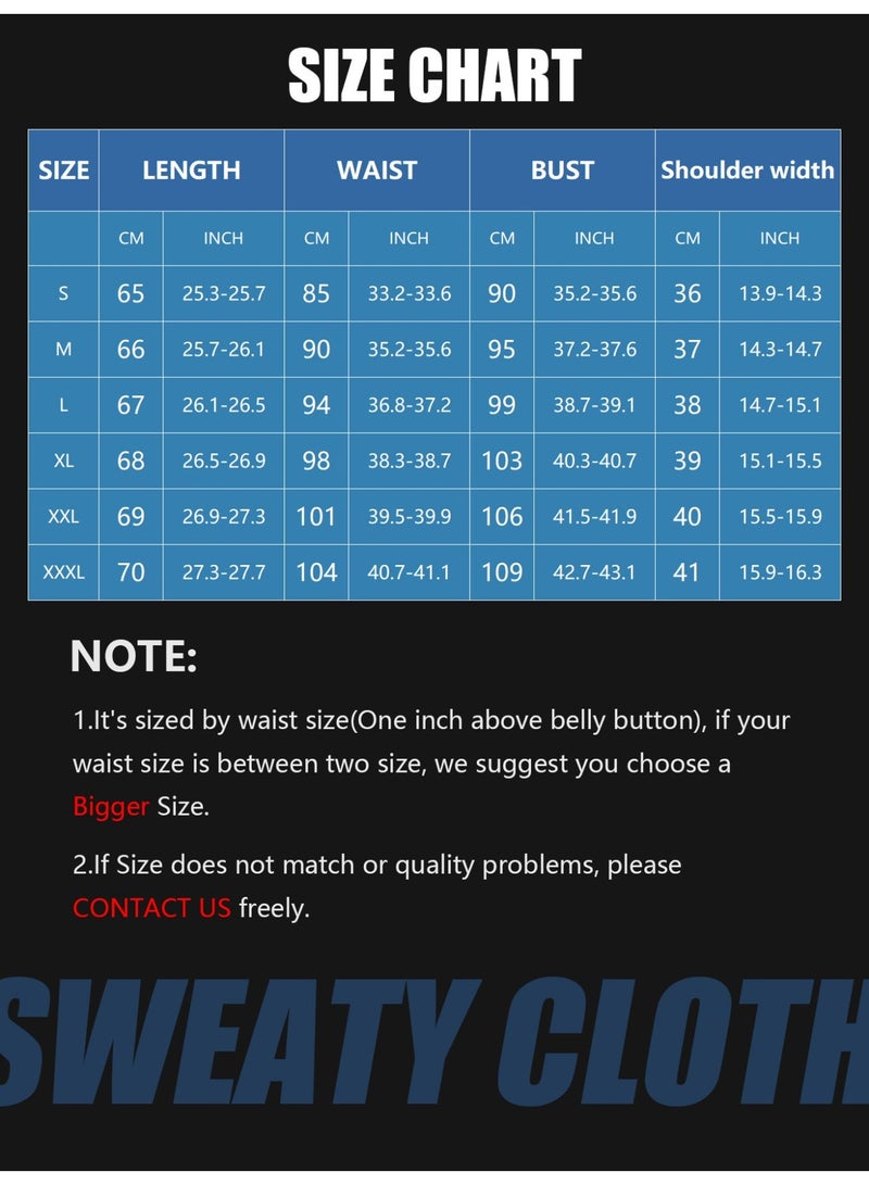 Men's Blue-Coated Short Sleeve Sweat Shirt – Sauna T-Shirt for Fat Burning & Waist Shaping During Workout - Image 5