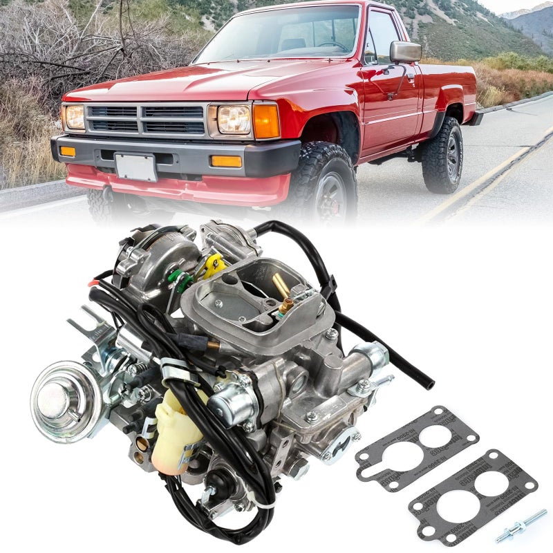 Partol 22R Carburetor for Toyota Pickup Carburetor 19811987 TOY505 TOY507 24L Carburetor Carb Automatic Choke 3529024L 2366ccC4036