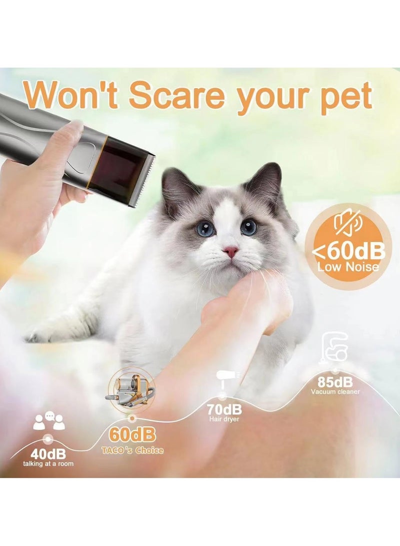 3-in-1 Pet Professional Grooming Vacuum, Dryer, and Clippers Grooming Tools for Dogs Cats and Other Animals - Image 2