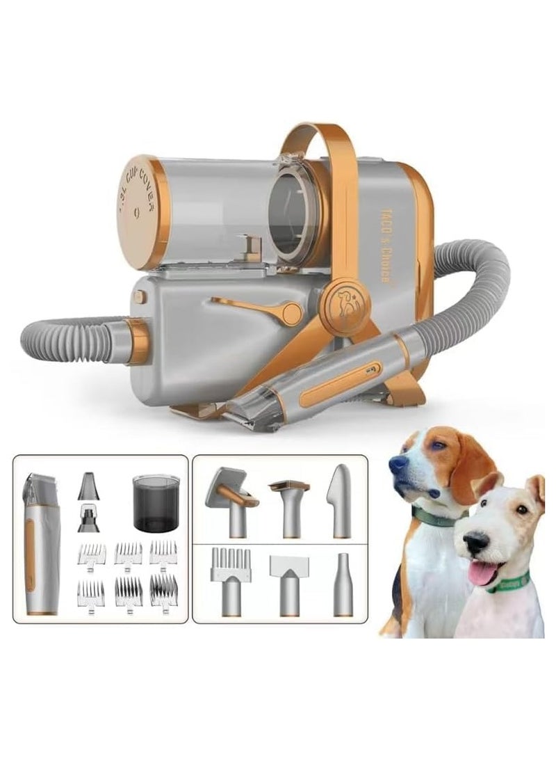 3-in-1 Pet Professional Grooming Vacuum, Dryer, and Clippers Grooming Tools for Dogs Cats and Other Animals - Image 1