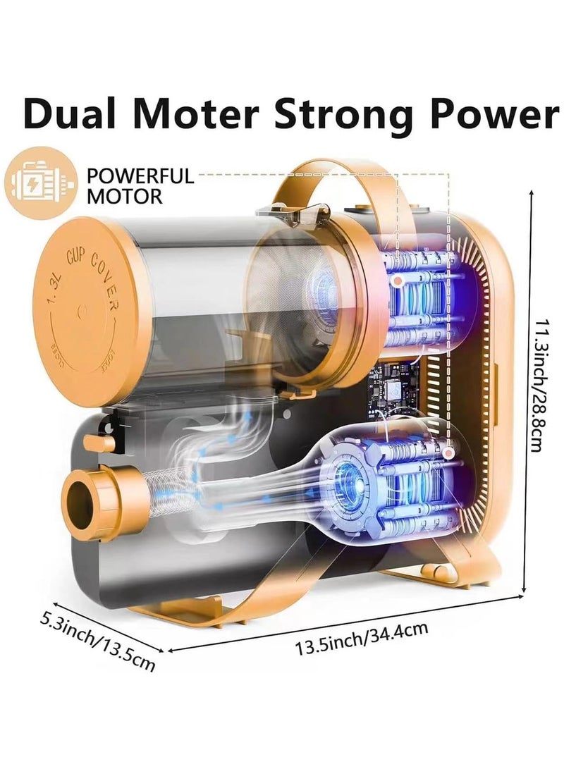 3-in-1 Pet Professional Grooming Vacuum, Dryer, and Clippers Grooming Tools for Dogs Cats and Other Animals - Image 4
