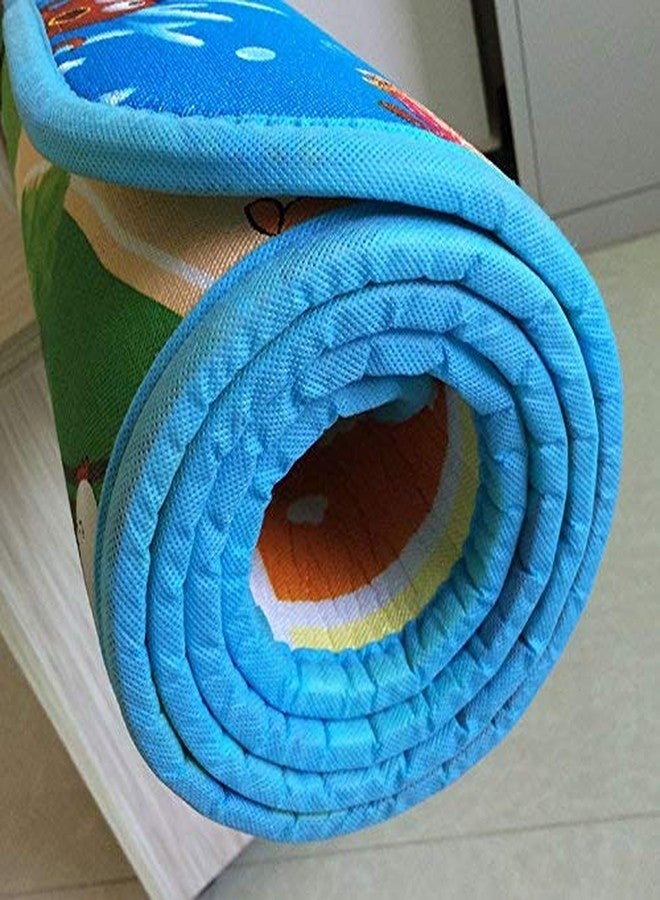 siddhmurti Double Side Baby Crawling Waterproof Floor Mat for Kids, Multicolour - Image 4