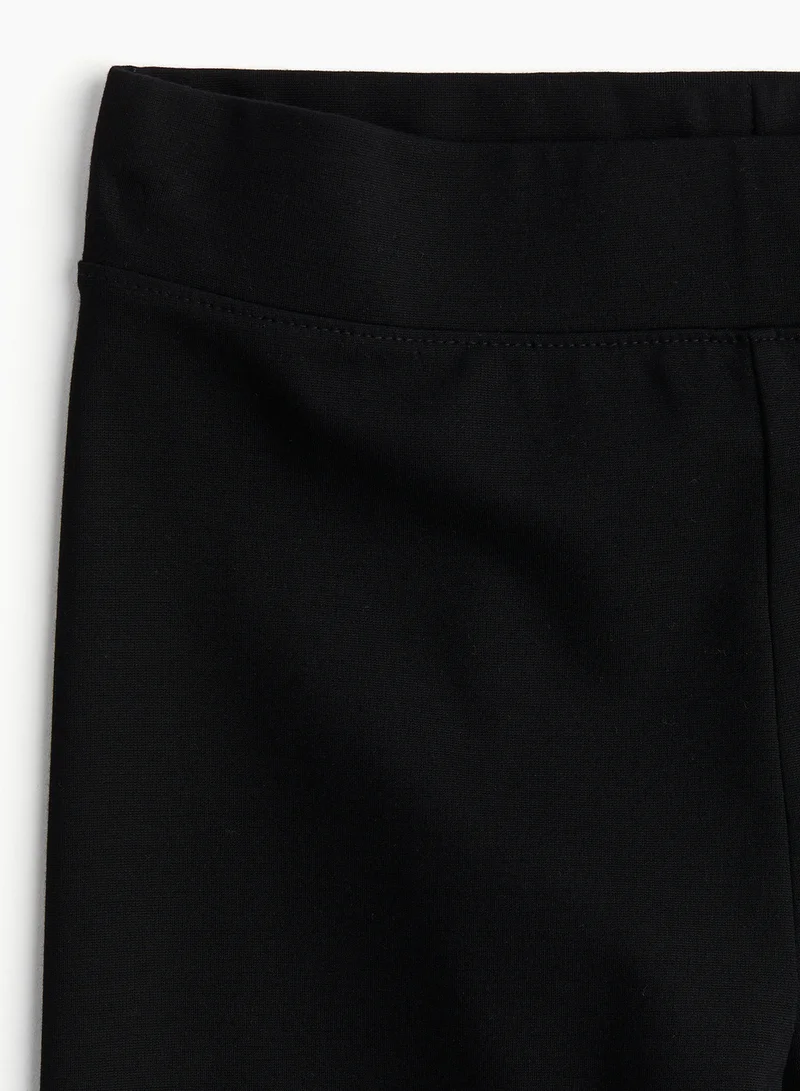 اتش اند ام Zip-Hem Leggings