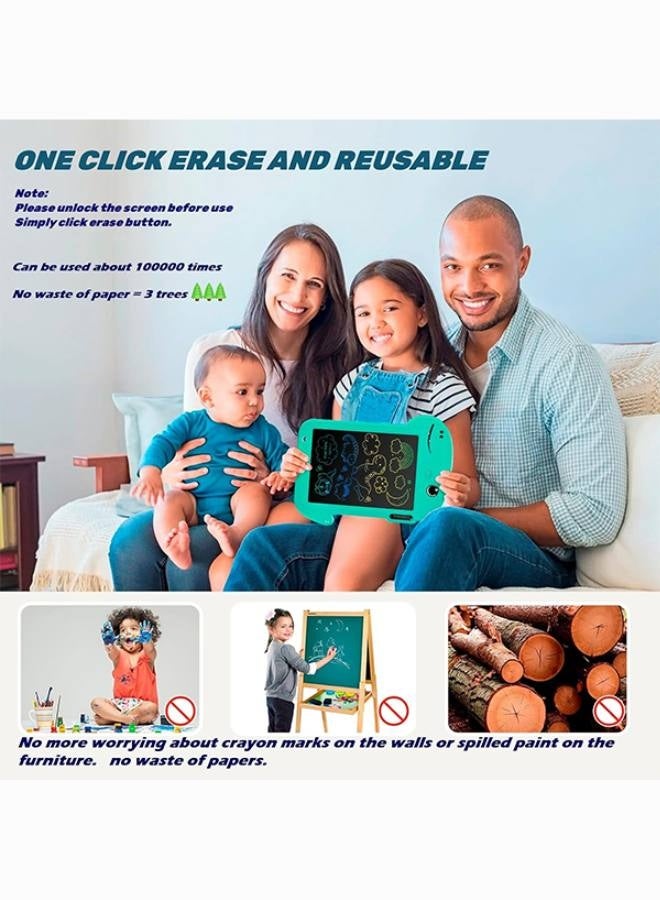 LCD Writing Tablet for Kids Drawing Tablet Doodle Board Toys Birthday Gifts for Toddler Drawing Pad Boys Girls 3 4 5 6 7 8 Years Old (Green Dinosaur) - Image 4