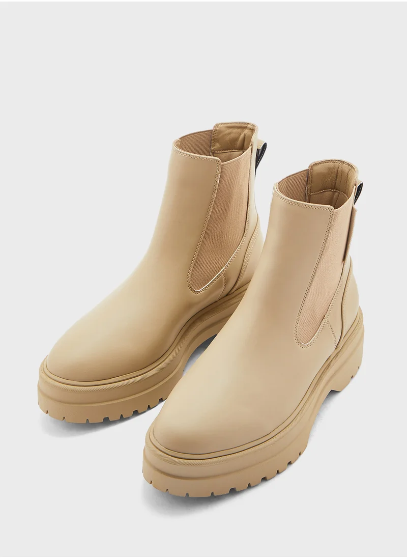 TOMMY HILFIGER RUBBERISED CHELSEA TL