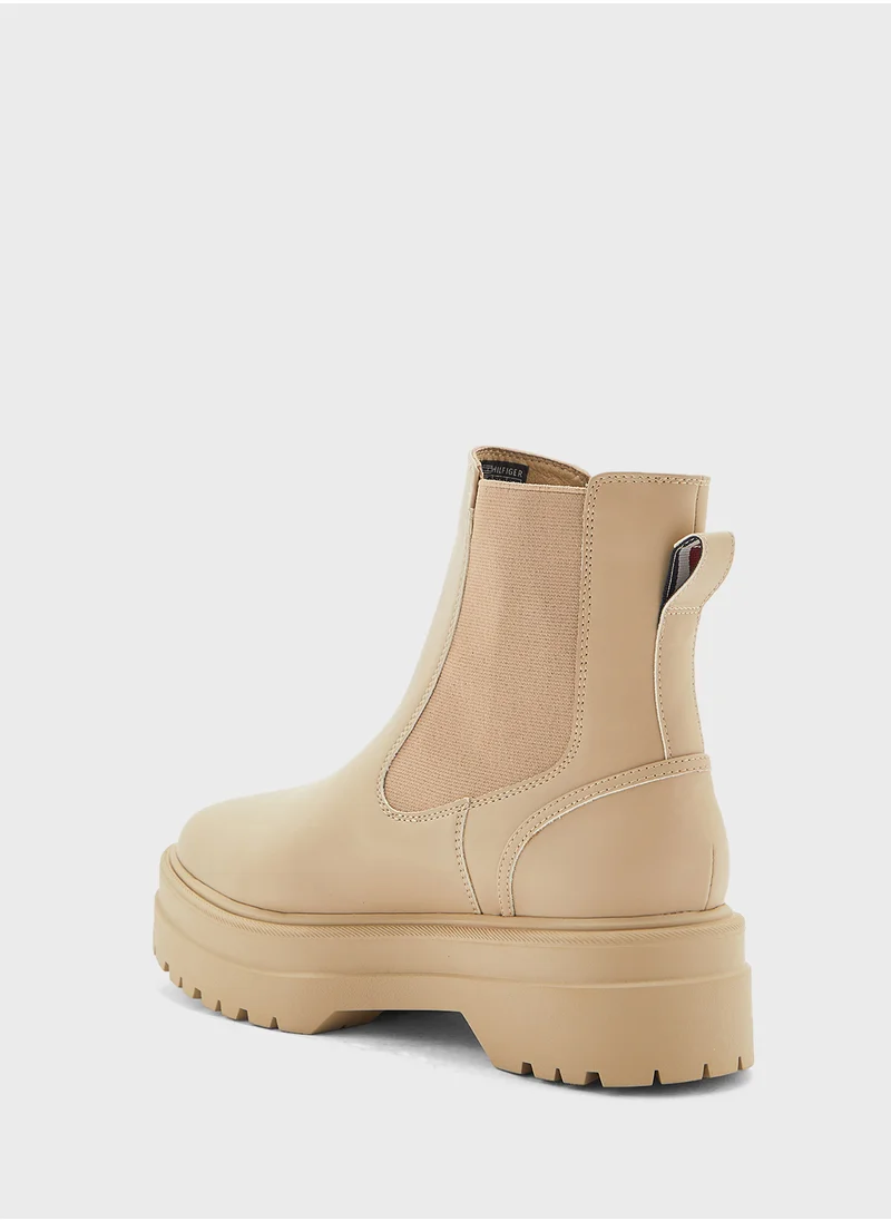 TOMMY HILFIGER RUBBERISED CHELSEA TL