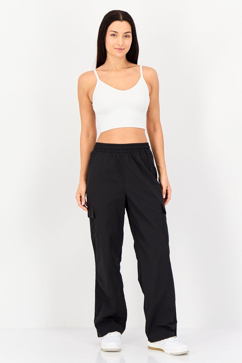 PUMA Women Sportswear Fit Outdoor Track Pants, Black - Image 3