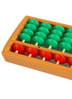 Y&D Abacus Bead Arithmetic Counting with Reset Button School Supplies for Children Vintage Wooden Soroban Chinese Calculator Tool (13 Column)  - Image 3