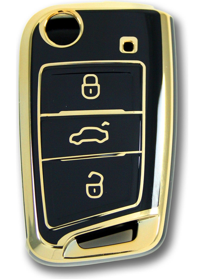 Tekno Dev Market Volkswagen-Seat-Skoda Flip Silicone Key Case  - Image 1