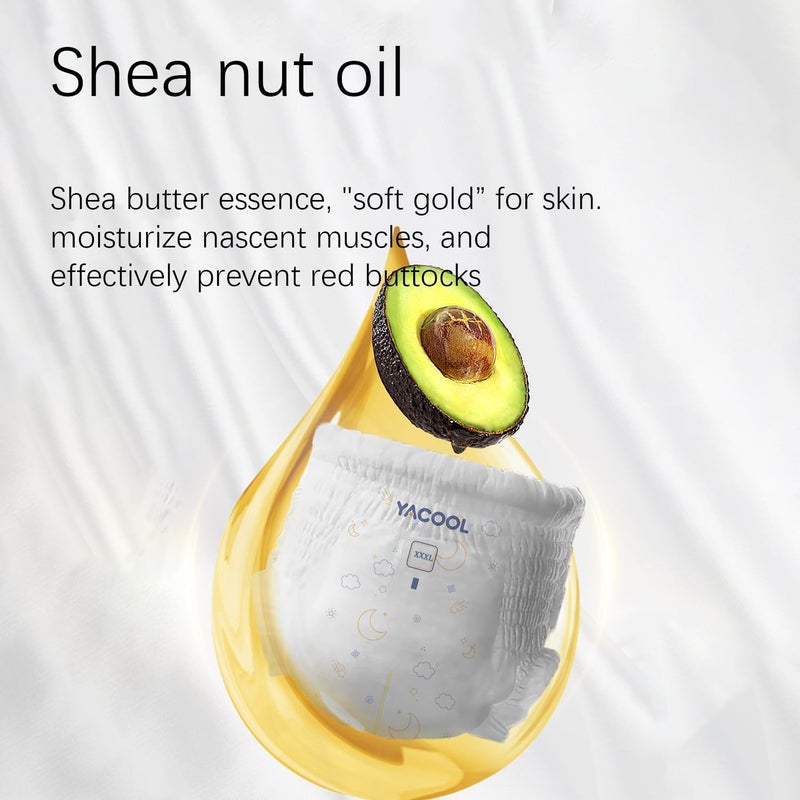 Yacool Baby Pull-Up Diaper Pants, Size XXXL, 42 Count, Gentle Skin Care Formula for Sensitive Skin, Ultra-Absorbent and Leak-Proof, Perfect Fit for Active Babies 20kg+ - Image 5