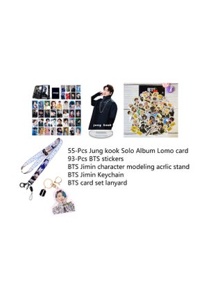 151-Pcs Kpop BTS Jungkook Solo Gift Pack with Photocards Lanyard Sticker Keychain for Fans - pzsku/ZBEDCE4FEC7342229FDC1Z/45/_/1688353454/5f98540d-a643-45e8-83a8-5124af8a4274