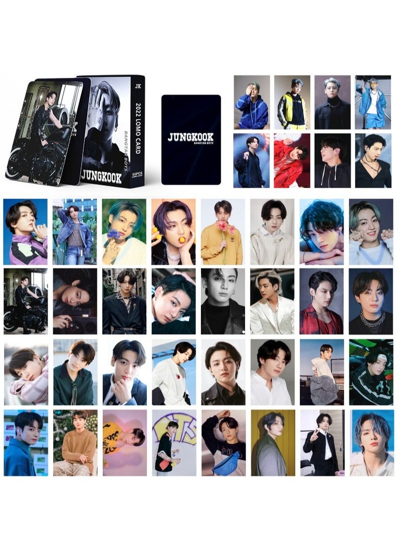 151-Pcs Kpop BTS Jungkook Solo Gift Pack with Photocards Lanyard Sticker Keychain for Fans