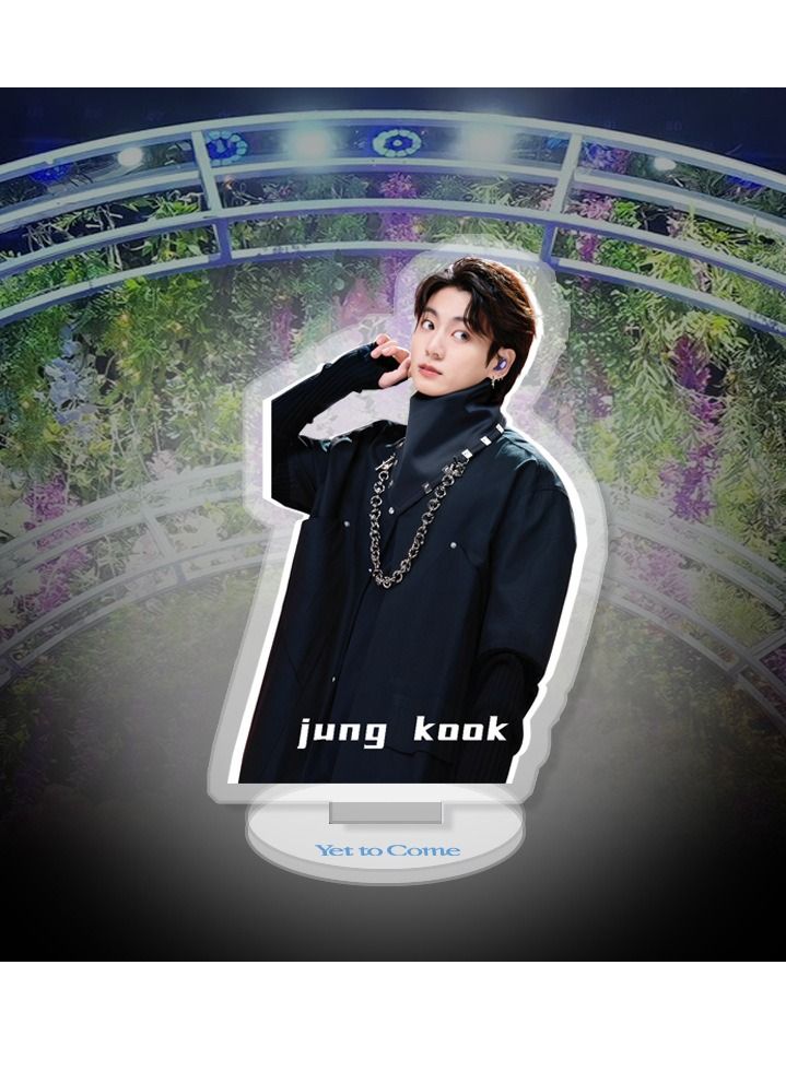 151-Pcs Kpop BTS Jungkook Solo Gift Pack with Photocards Lanyard Sticker Keychain for Fans