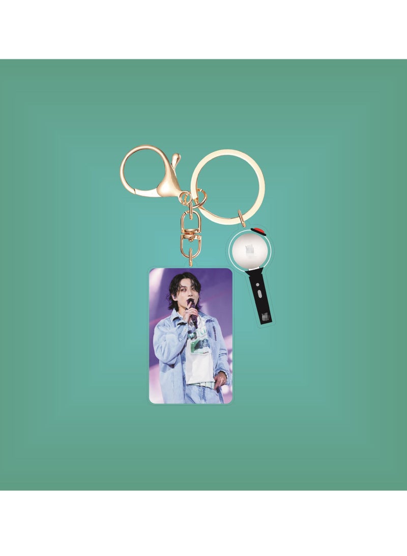 151-Pcs Kpop BTS Jungkook Solo Gift Pack with Photocards Lanyard Sticker Keychain for Fans