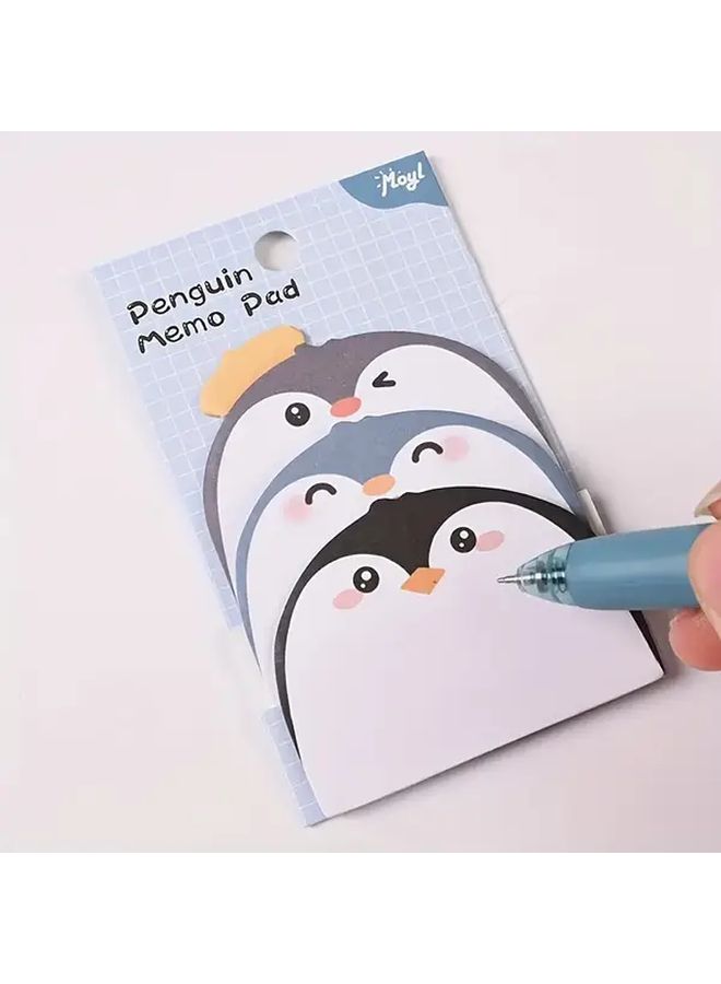 2 Pcs Panda Puppy Animal Sticky Note Set Self Adhesive Memo Pads 180 Sheets Total Portable Fun Office School Scrapbooking Supplies - Image 4