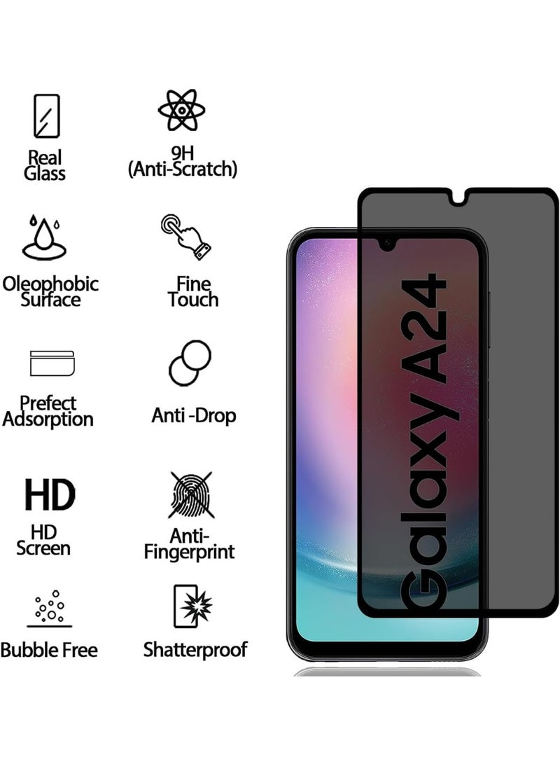 Samsung Galaxy A24 Privacy Tempered Glass Screen Protector  - Image 1