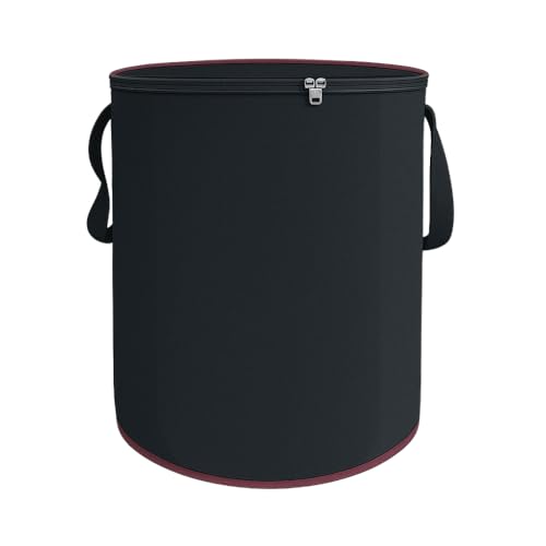 BLESS BERRIES Foldable Laundry Bag with Side Handles | Collapsible Storage Basket for Clothes Toys Blankets | Durable Fabric Home Organizer for Bedroom Bathroom Dorm Travel Use - Image 4