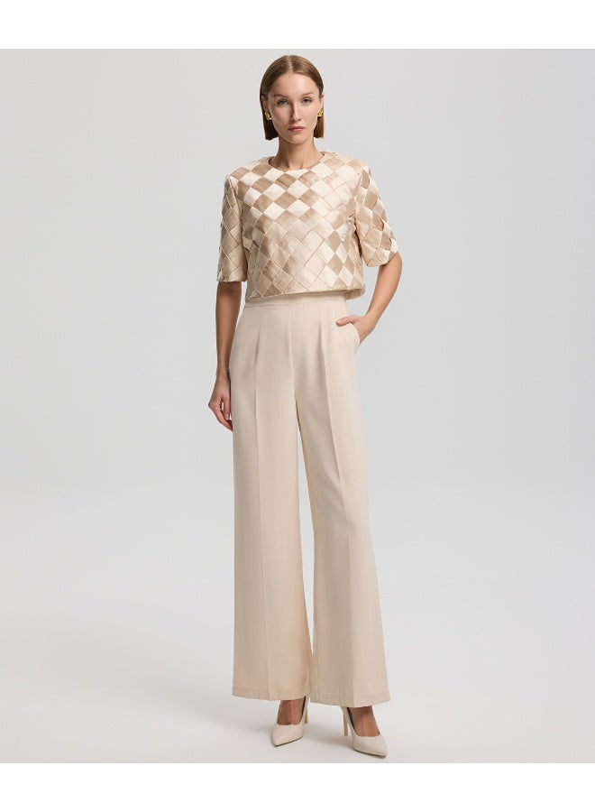 Ipekyol Contrast Textured Jumpsuit - Image 4