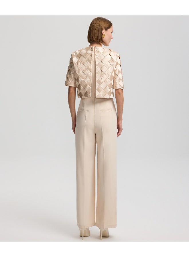 Ipekyol Contrast Textured Jumpsuit - Image 3