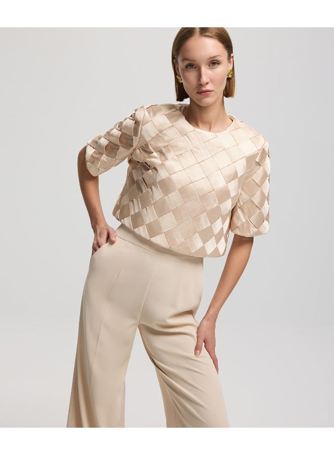 Ipekyol Contrast Textured Jumpsuit - Image 2