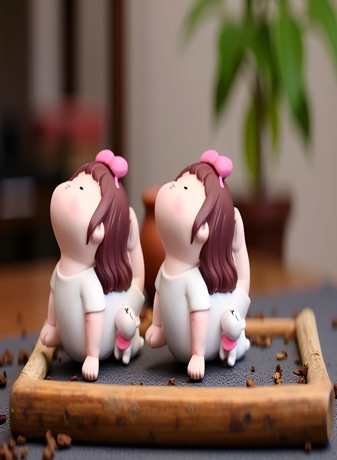 BHOOLU&GOOLU Cute Little Miniature Yoga Girl - Style 4-1 Pc/Set - Image 5