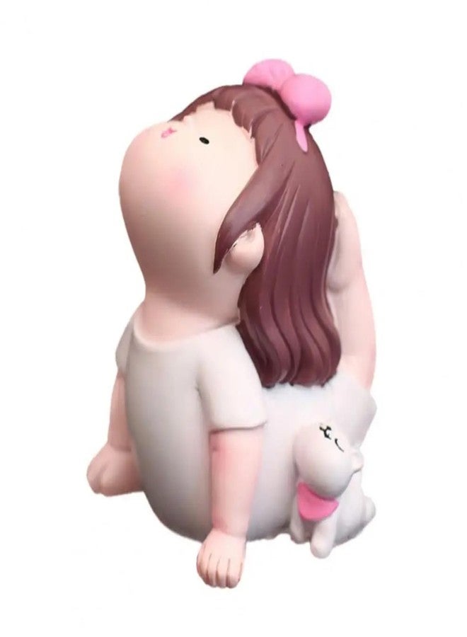 BHOOLU&GOOLU Cute Little Miniature Yoga Girl - Style 4-1 Pc/Set - Image 1