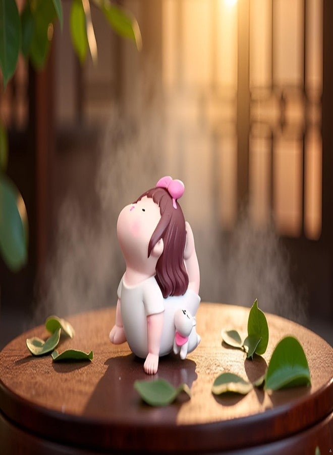 BHOOLU&GOOLU Cute Little Miniature Yoga Girl - Style 4-1 Pc/Set - Image 3
