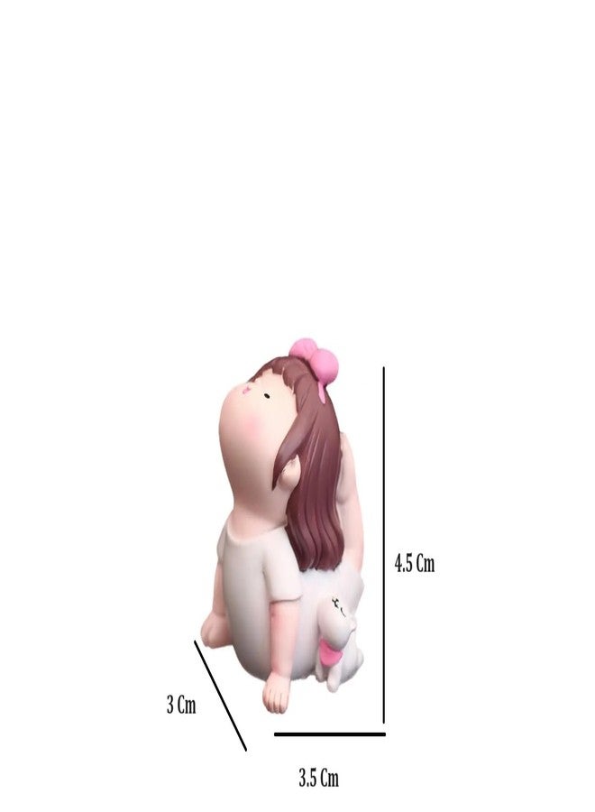 BHOOLU&GOOLU Cute Little Miniature Yoga Girl - Style 4-1 Pc/Set - Image 2