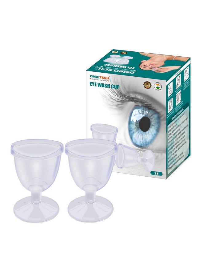 AMBITECH كوب غسيل العين الشفاف من أمبيتيك (عبوة من 1) - Image 1