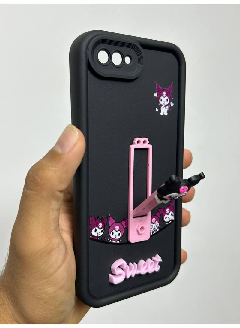 new cartoon-designed back cover with the word "Sweet" on it, compatible with the Oppo A1K phone. - Image 1
