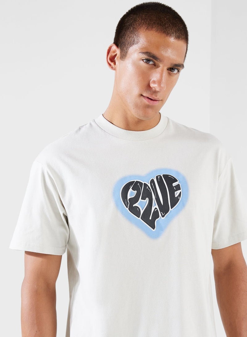 izzue Spray Print T-Shirt - Image 3