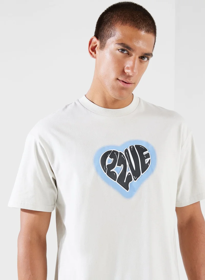 izzue  Spray Print T-Shirt for Men | Best Price UAE