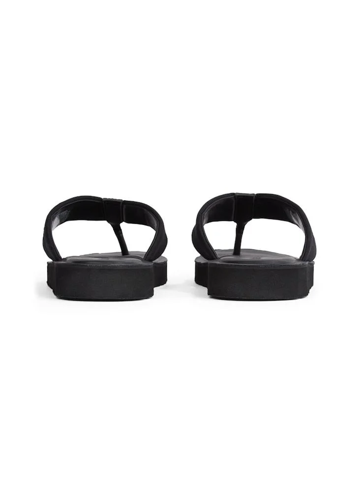 CALVIN KLEIN LOGO SANDALS