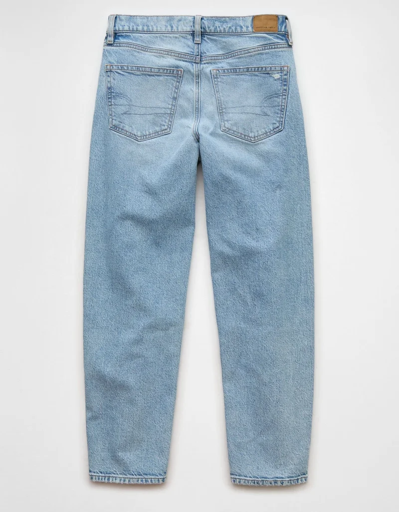 American Eagle  AE Stretch Barrel Jean for Women | Best Price UAE