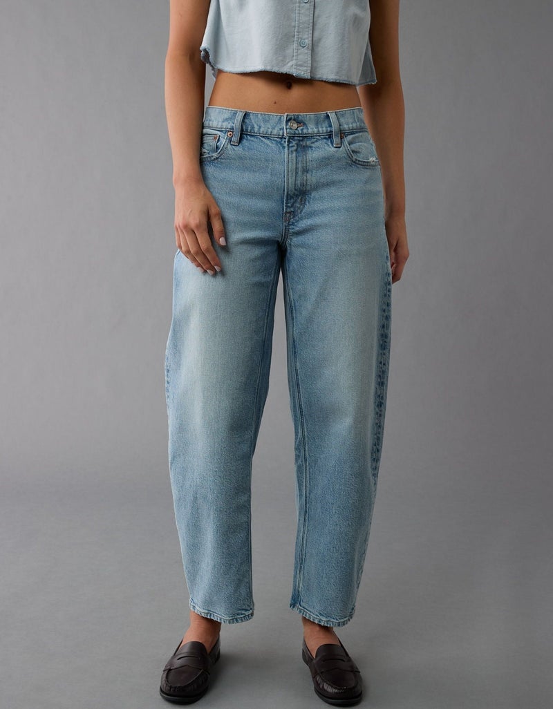 American Eagle AE Stretch Barrel Jean - Image 1