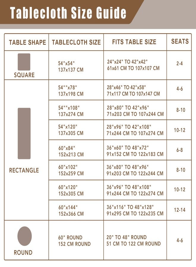Fitable مفارش طاولة من الكتان الصناعي، مقاس 60 × 84 بوصة - عبوة من قطعتين، لون كاكي، مناسبة للطاولات المستطيلة، أغطية طاولات من الخيش الصناعي، مثالية للمطبخ، وتناول الطعام، والحفلات، والديكور الريفي، وحفلات استقبال المولود. - Image 5