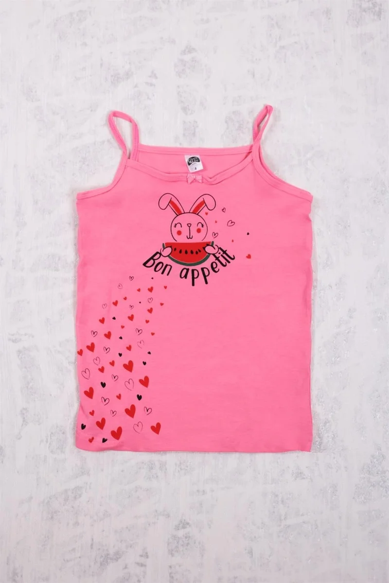 Gümüş Silver 3-Pack Girls Mixed Patterned Undershirt