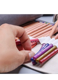 Y&D 72 Slots Pencil Wrap - Artist Colored Pencils Roll Up Bag Organizer for Drawing and Coloring, Travel Coloring  - Image 4