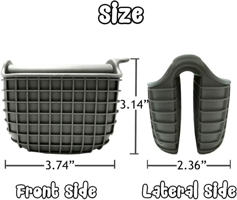 YESIKOM Silicon Spatula Oil Brush Set oven pot with 9 inch tong - Image 4